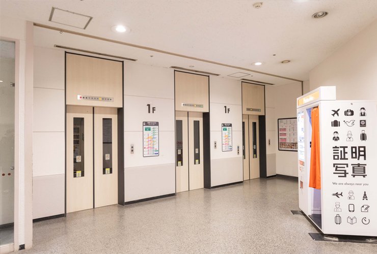 7. エレベーターで6階へ上がります